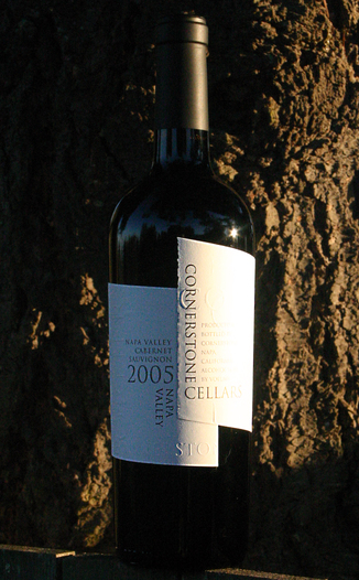 Cornerstone Cellars 2005 Napa Valley Cabernet Sauvignon 750ml Wine Bottle
