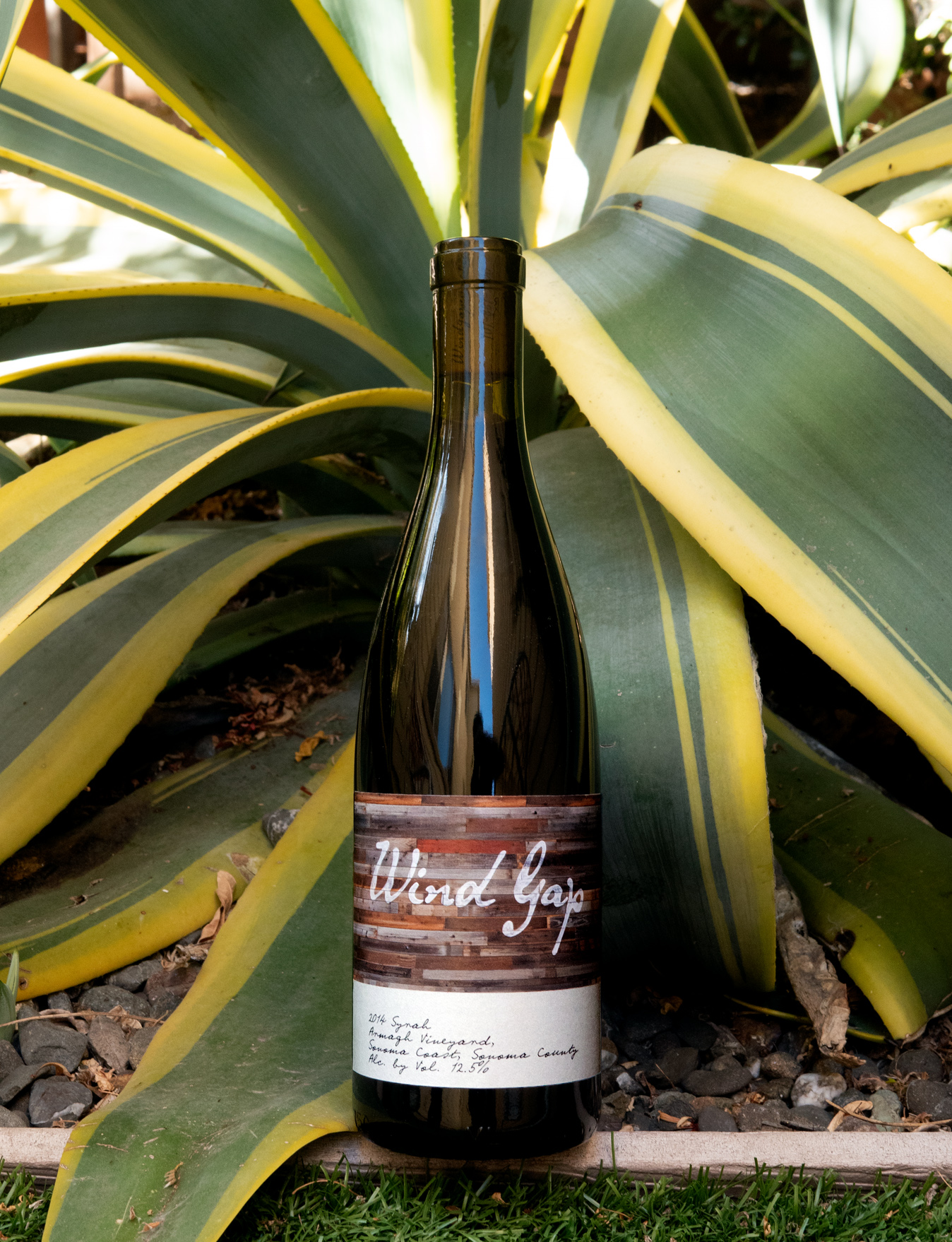 Wind Gap 2014 Armagh Vineyard Sonoma Coast Syrah 750ml Wine Bottle