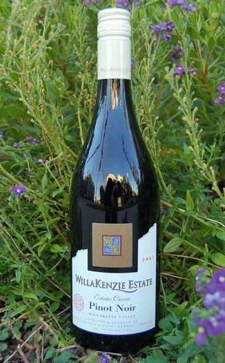 WillaKenzie Estate 2007 Estate Cuvée Pinot Noir 750ml Wine Bottle