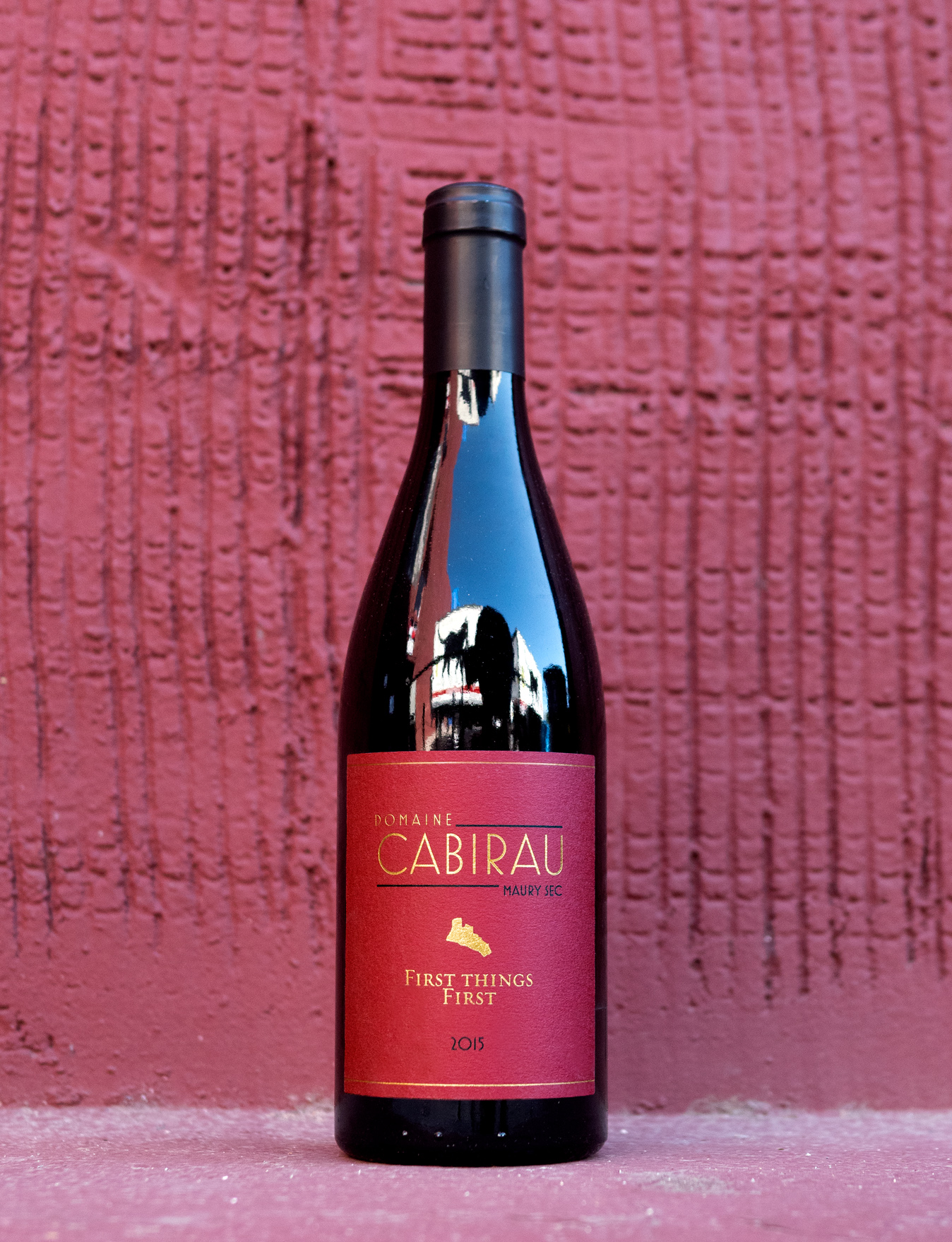 Domaine Cabirau 2015 'First Things First' Maury Sec 750ml Wine Bottle