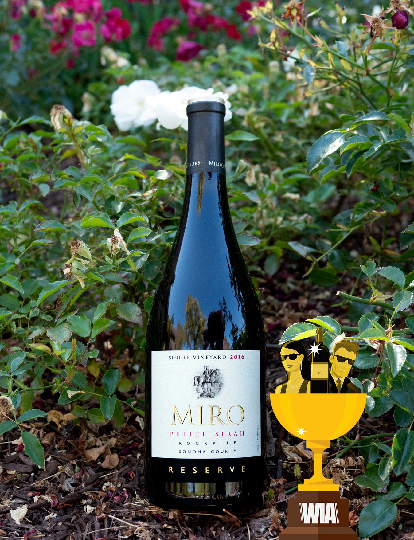 Miro Cellars 2016 Rockpile Vineyard Sonoma County Reserve Petite Sirah 750ml Wine Bottle