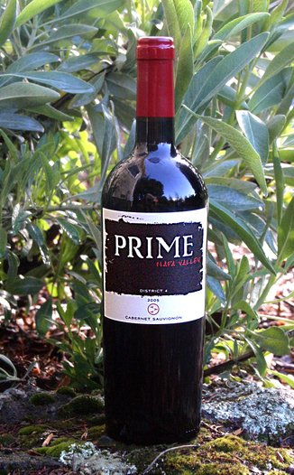 Prime Cellars 2005 District 4 Cabernet Sauvignon 750ml Wine Bottle