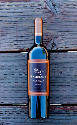 Ramirana 2015 Apalta Vineyard Colchagua Valley Cabernet Blend 750ml Wine Bottle