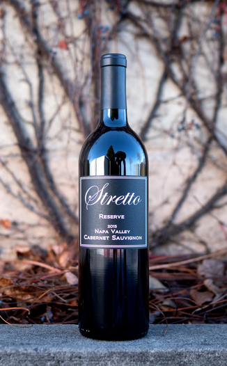 Stretto Wines 2015 Reserve Napa Valley Cabernet Sauvignon 750ml Wine Bottle