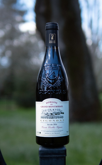 Vignobles Yves Cheron 2016 'Cuvée Vieilles Vignes' Domaine du Grand Montmirail Gigondas AOC 750ml Wine Bottle