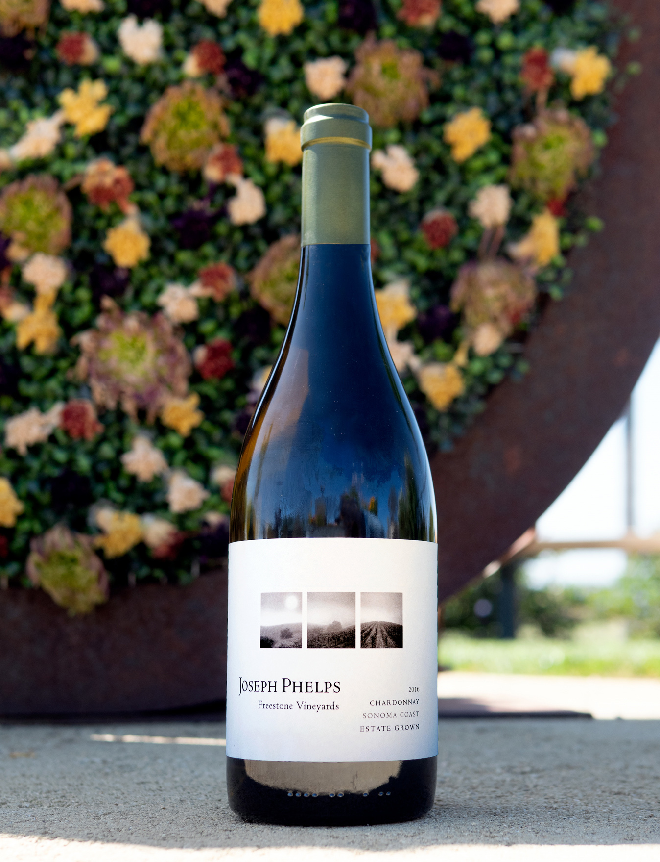 Joseph Phelps 2016 Freestone Vineyards Sonoma Coast Chardonnay 750ml Wine Bottle