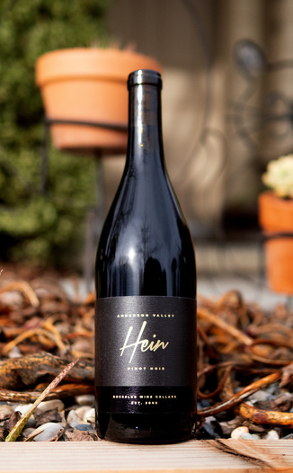 Roger Roessler Wines 2014 Hein Vineyard Anderson Valley Pinot Noir 750ml Wine Bottle