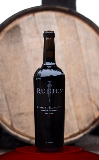 Rudius 2014 Farella Vineyard Coombsville Napa Valley Cabernet Sauvignon 750ml Wine Bottle