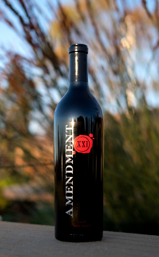 Beau Vigne 2016 'Amendment XXI' Napa Valley Merlot 750ml Wine Bottle