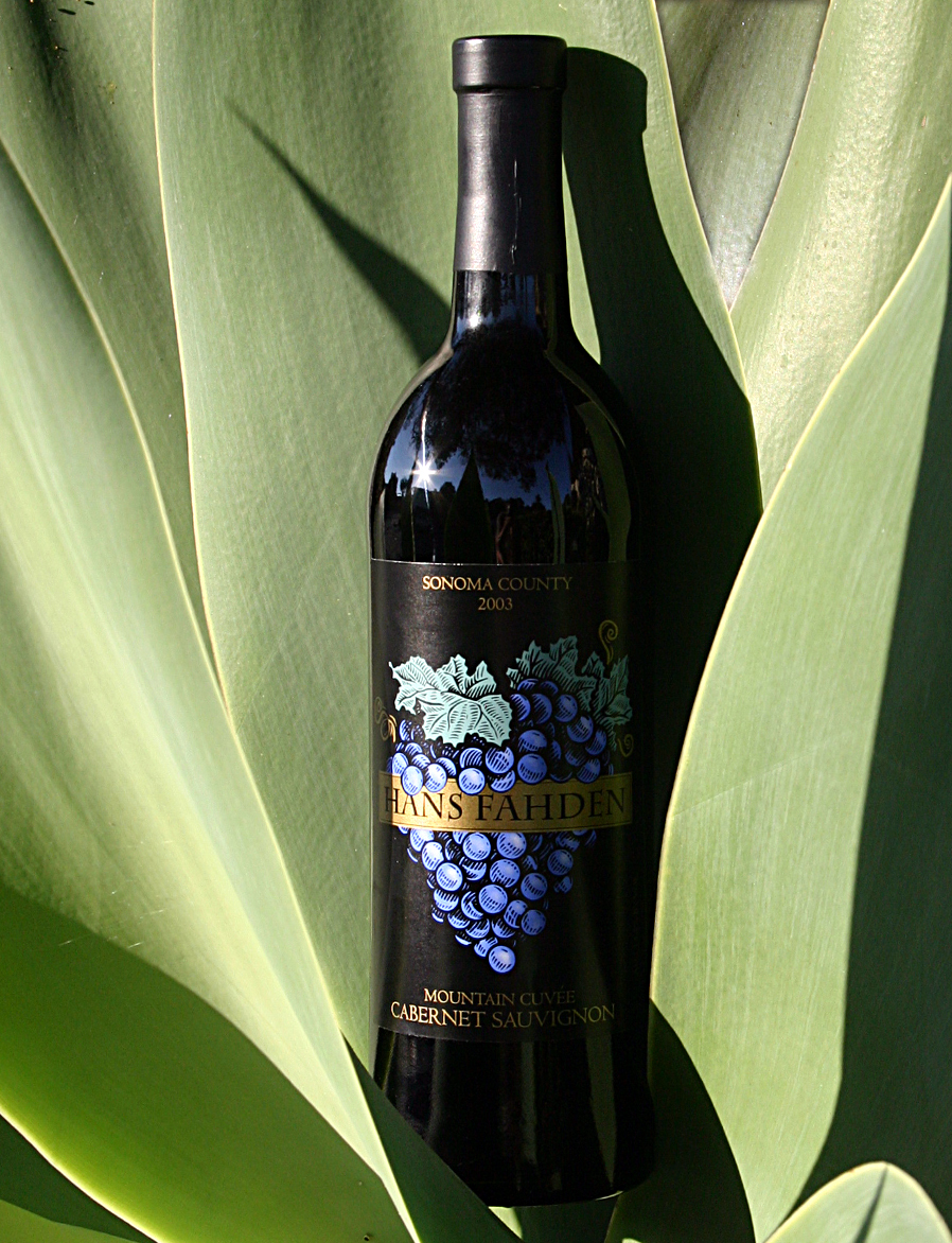 Hans Fahden 2003 Cabernet Sauvignon 750ml Wine Bottle