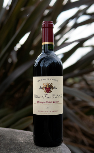 Château Tour Bel-Air 2015 Montagne-St.-Émilion AOC 750ml Wine Bottle