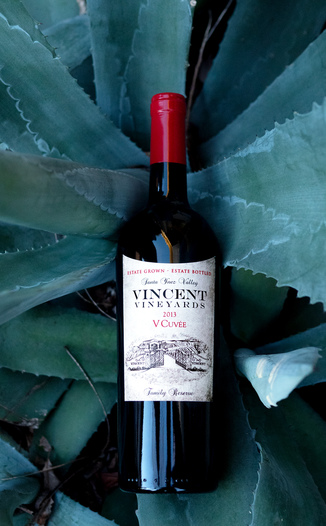 Vincent Vineyards & Winery 2013 'V Cuvée' Santa Ynez Valley Cabernet Blend 750ml Wine Bottle