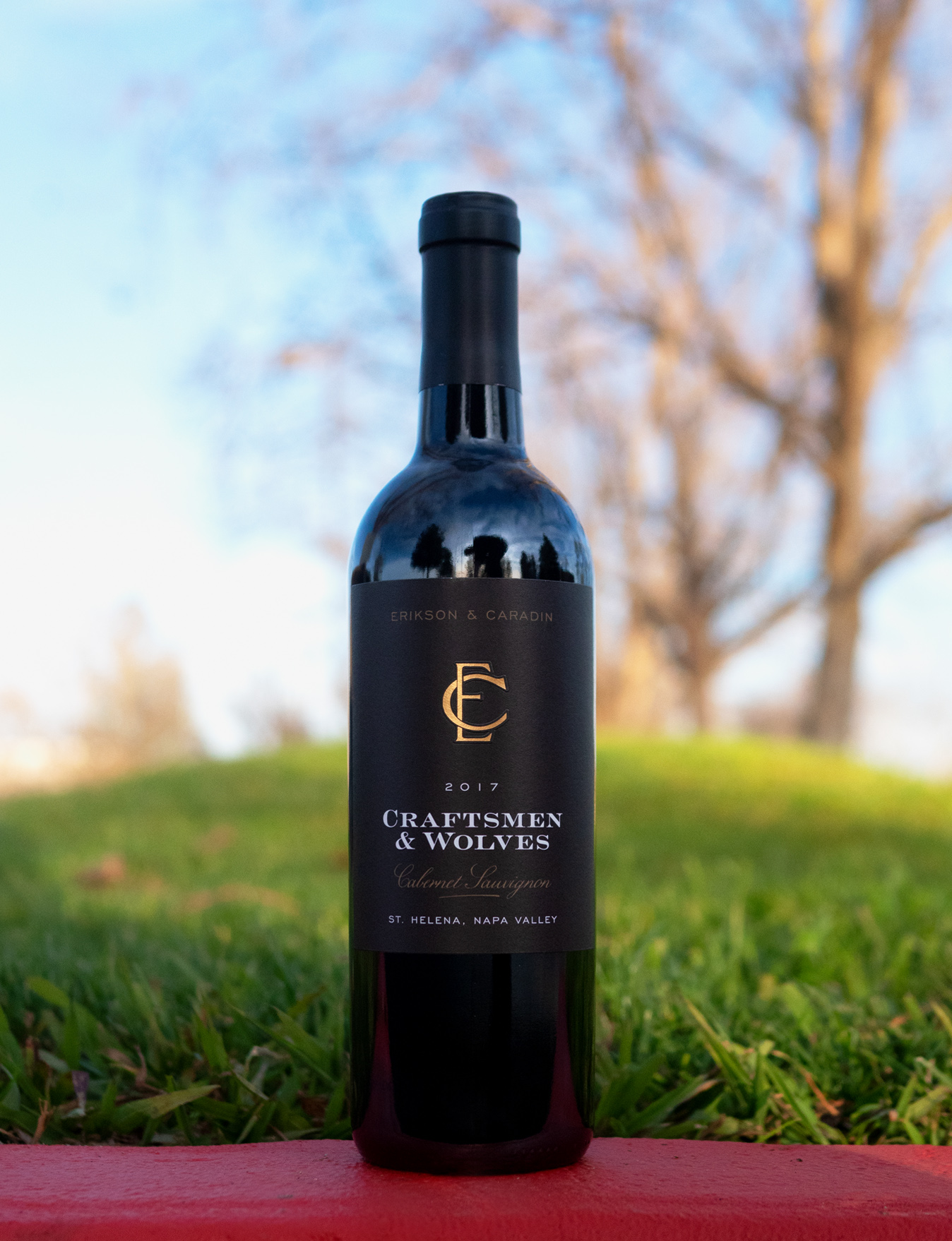 Erikson & Caradin 2017 'Craftsmen & Wolves' St. Helena Cabernet Sauvignon 750ml Wine Bottle