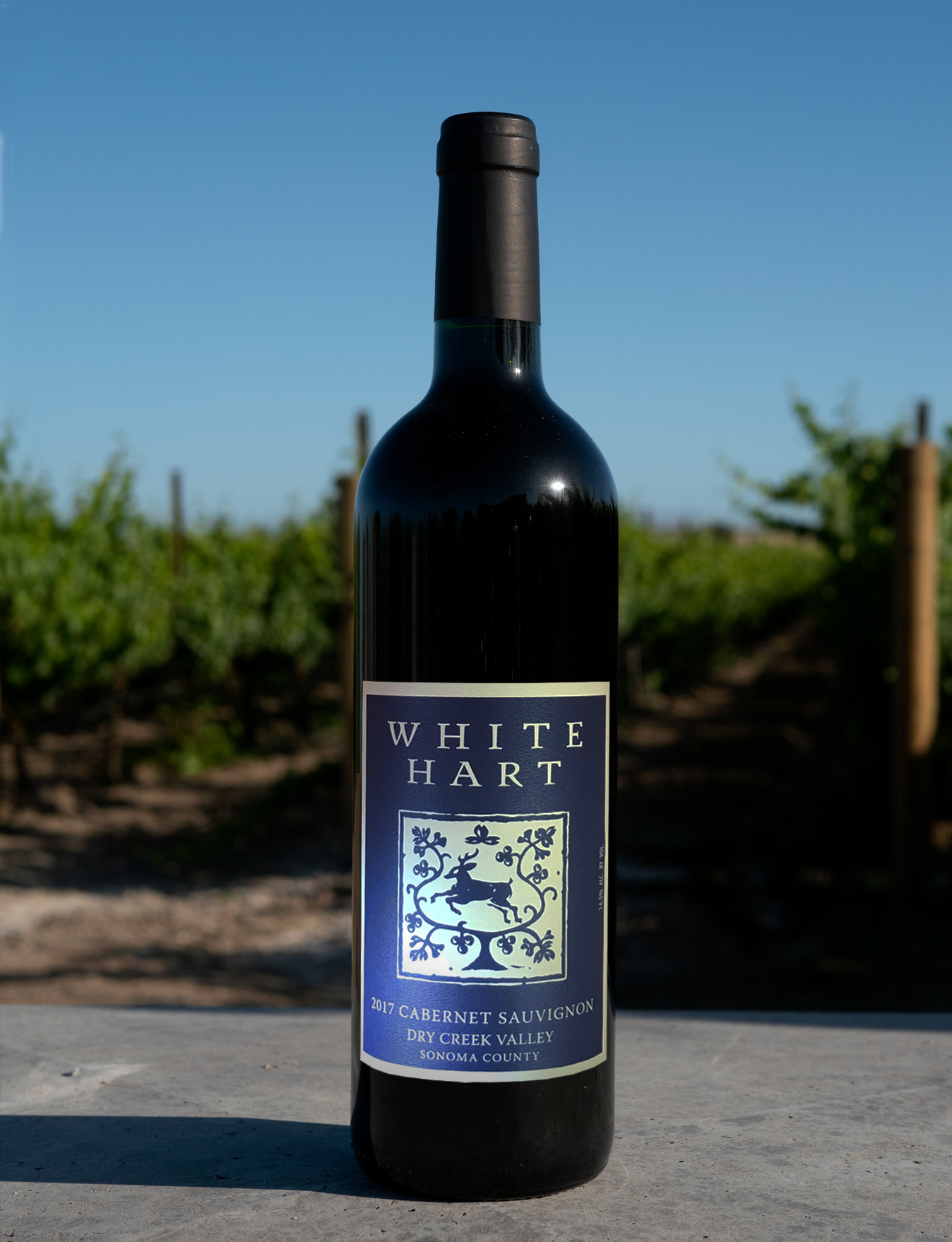 White Hart 2017 Dry Creek Valley Cabernet Sauvignon 750ml Wine Bottle
