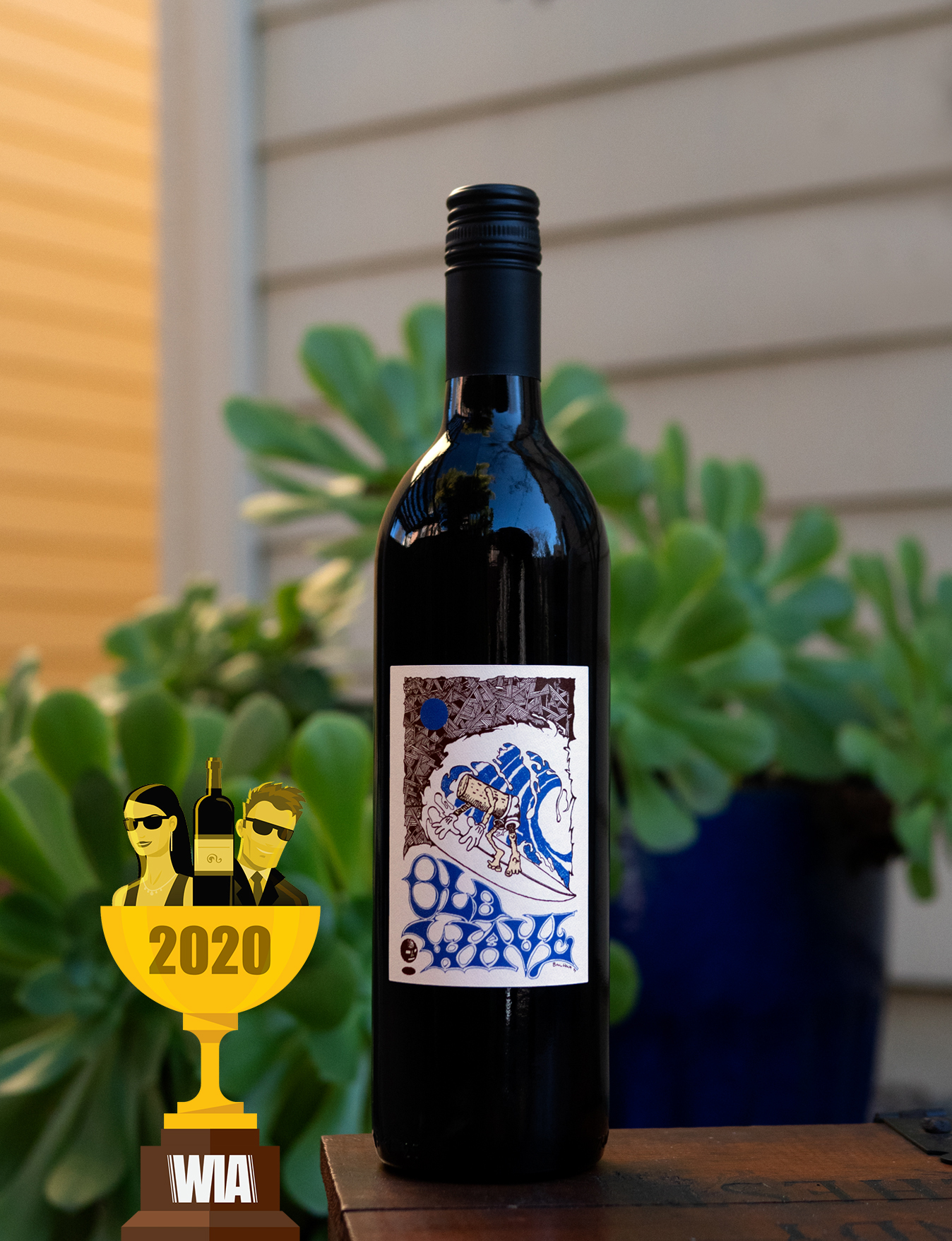 Random Ridge 2017 'Old Wave' Potter Valley Zinfandel 750ml Wine Bottle