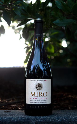 Miro Cellars 2017 Hogan's Run Vineyard Russian River Valley Reserve Pinot Noir 750ml Wine Bottle