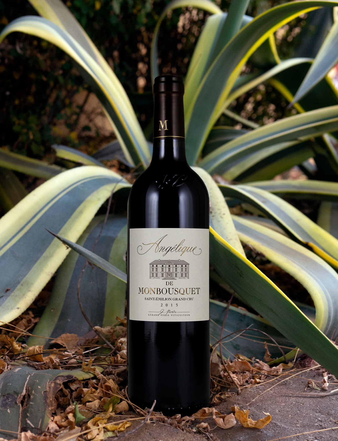 Château Monbousquet 2015 'Angélique de Monbousquet' St-Émilion Grand Cru AOC 750ml Wine Bottle