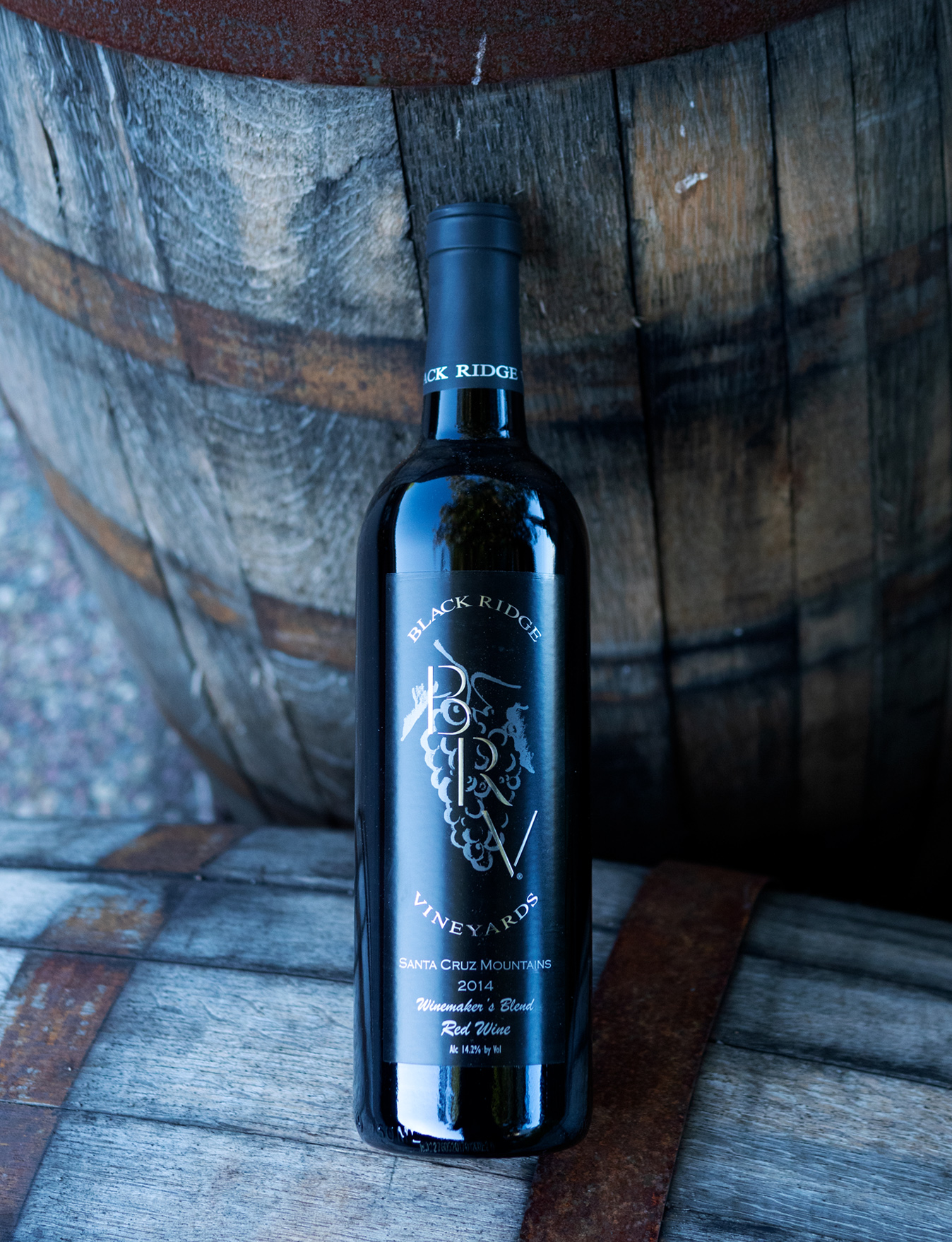 Black Ridge Vineyards 2014 'Winemaker's Blend' Santa Cruz Mountains 750ml Wine Bottle