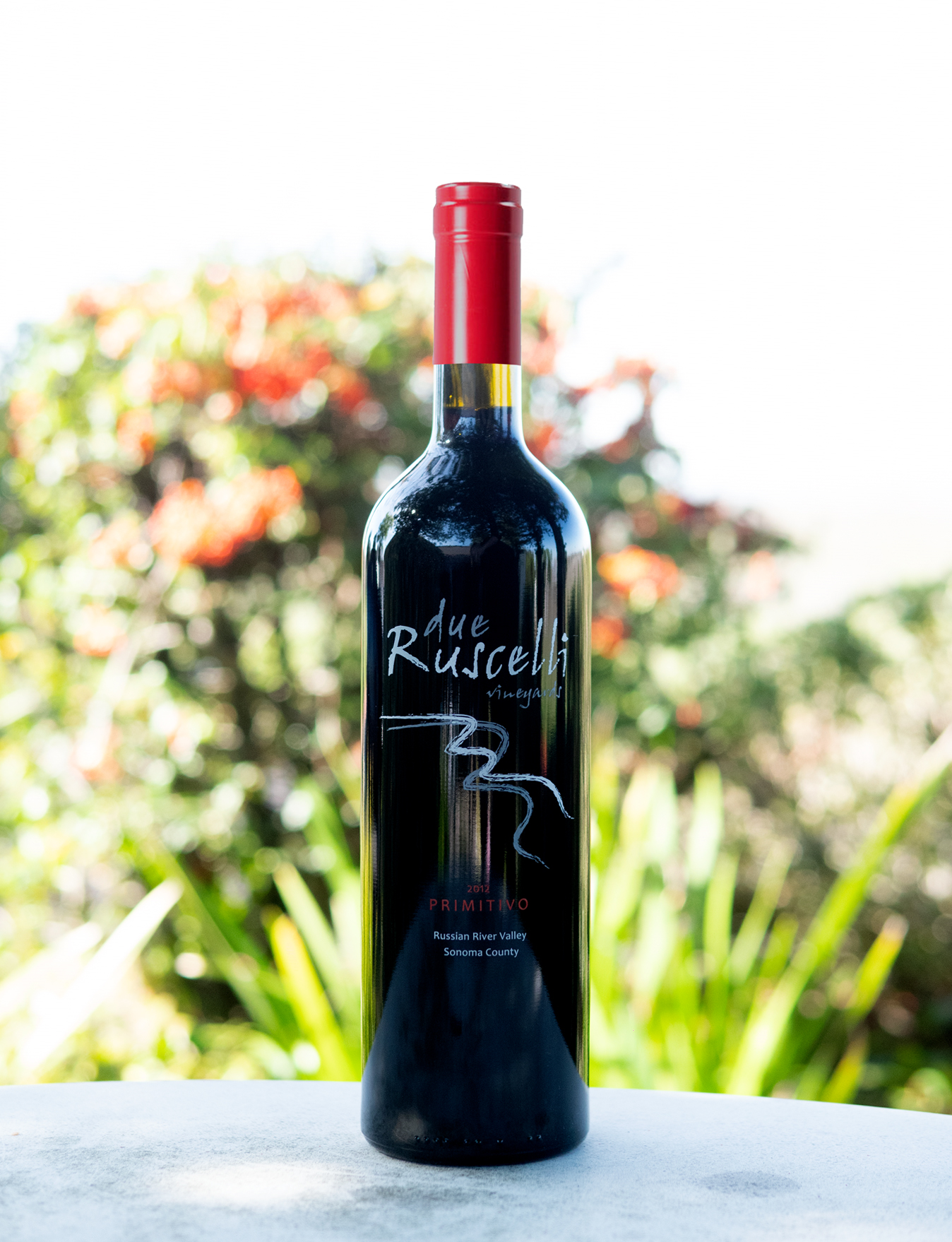 Due Ruscelli 2012 'Primitivo' Russian River Valley Zinfandel 750ml Wine Bottle