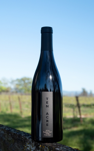 Ten Acre 2014 Russian River Valley Pinot Noir 750ml Wine Bottle