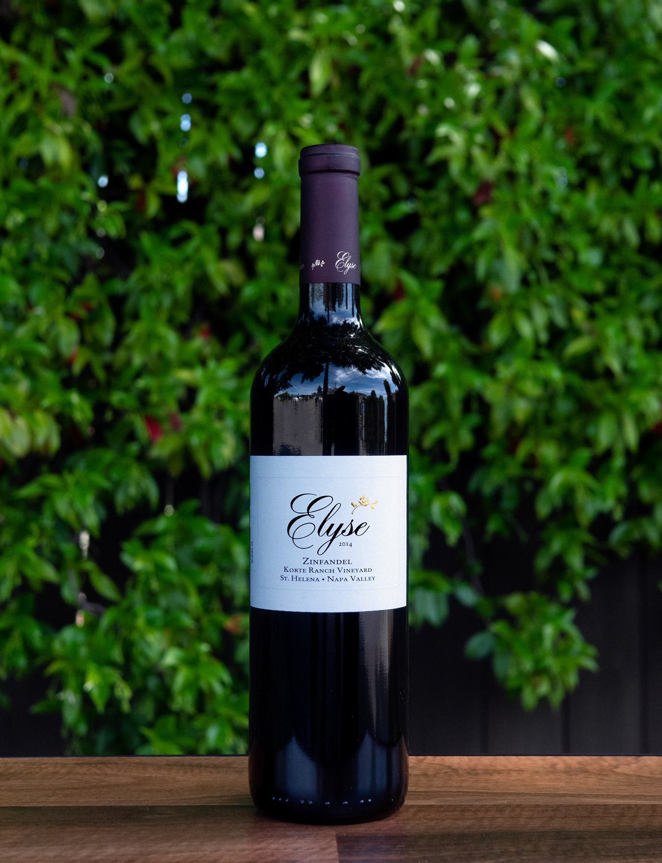 Elyse Winery 2014 'Korte Ranch' St. Helena Napa Valley Zinfandel 750ml Wine Bottle