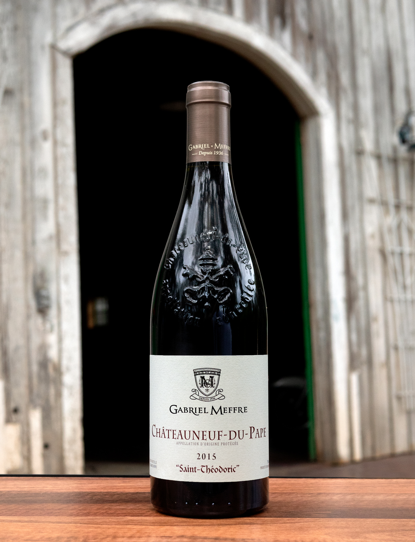 Maison Gabriel Meffre 2015 'Saint-Théodoric' Châteauneuf-du-Pape AOC 750ml Wine Bottle