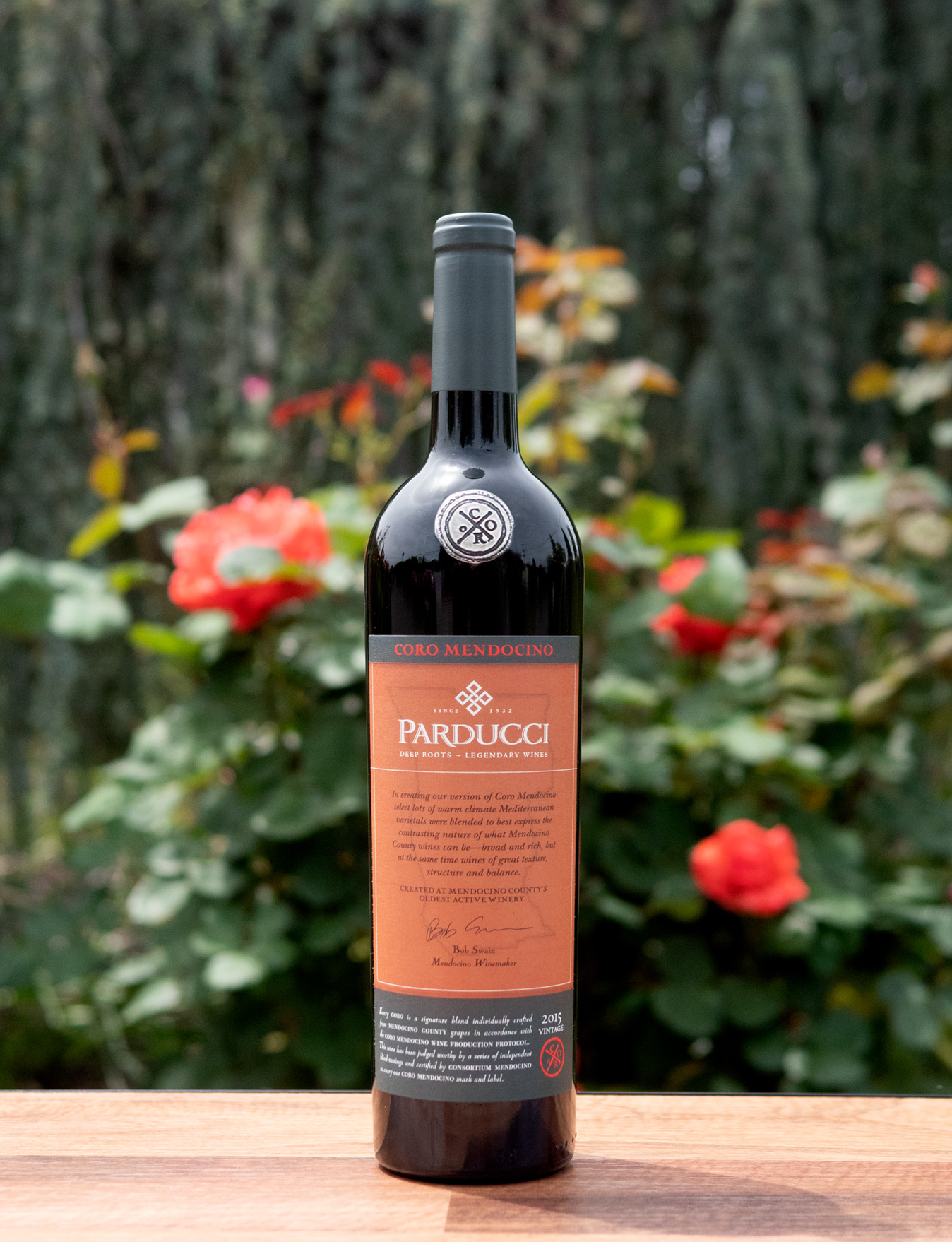Parducci 2015 'Coro' Certified Mendocino Zinfandel Blend 750ml Wine Bottle