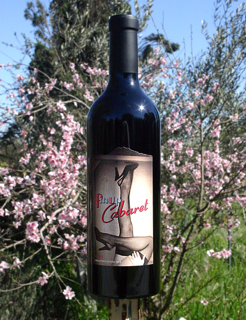 PinUp Wine 2005 Cabaret Series No. 4 750ml Wine Bottle