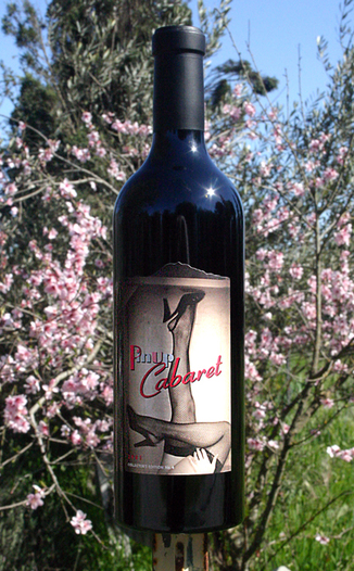 PinUp Wine 2005 Cabaret Series No. 4 750ml Wine Bottle