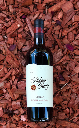 Robert Craig 2015 Howell Mountain Napa Valley Merlot 750ml Wine Bottle