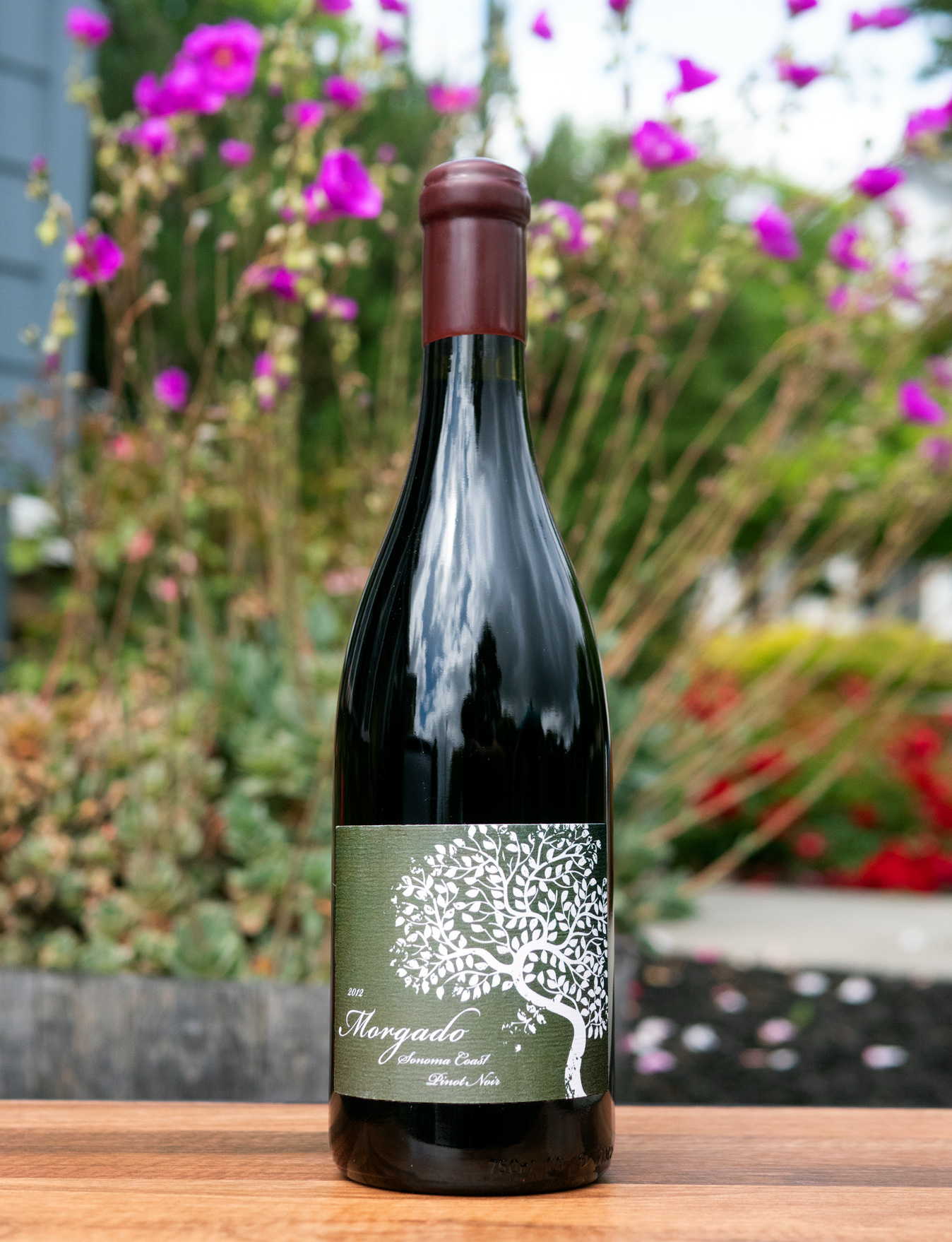 Morgado Cellars 2012 Sonoma Coast Pinot Noir 750ml Wine Bottle