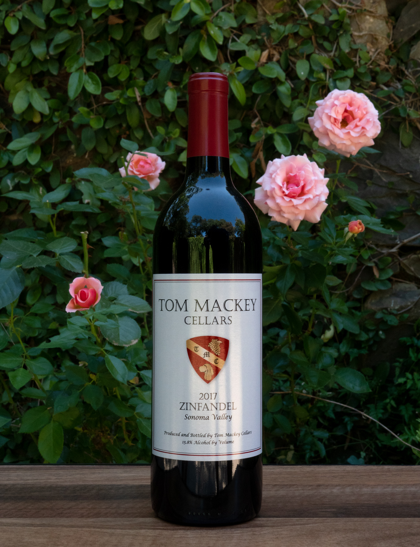 Tom Mackey Cellars 2017 Sonoma Valley Zinfandel 750ml Wine Bottle