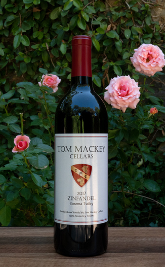 Tom Mackey Cellars 2017 Sonoma Valley Zinfandel 750ml Wine Bottle