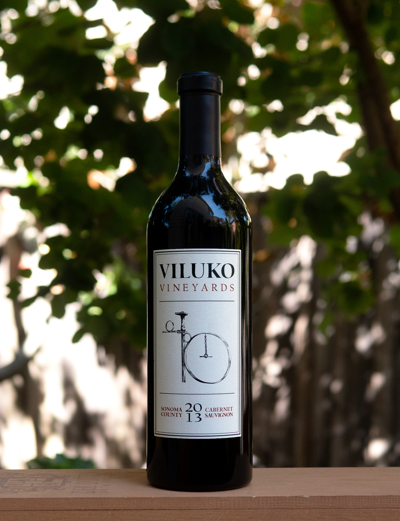 Viluko Vineyards 2013 Sonoma County Estate Cabernet Sauvignon 750ml Wine Bottle