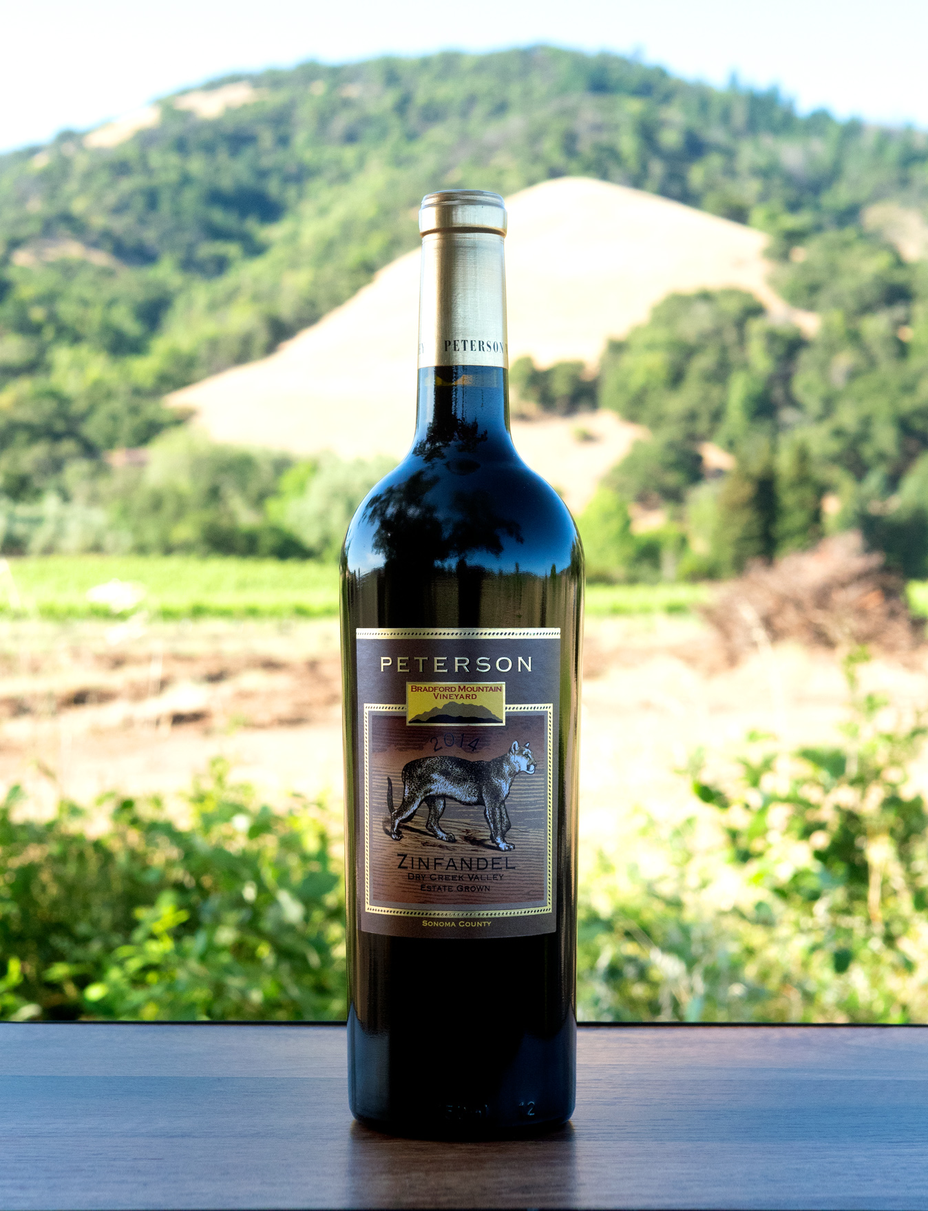 Peterson 2014 Bradford Mountain Estate DCV Zinfandel 750ml Wine Bottle