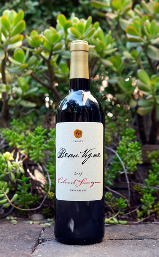 Beau Vigne 2017 'Legacy' Napa Valley Cabernet Sauvignon 750ml Wine Bottle