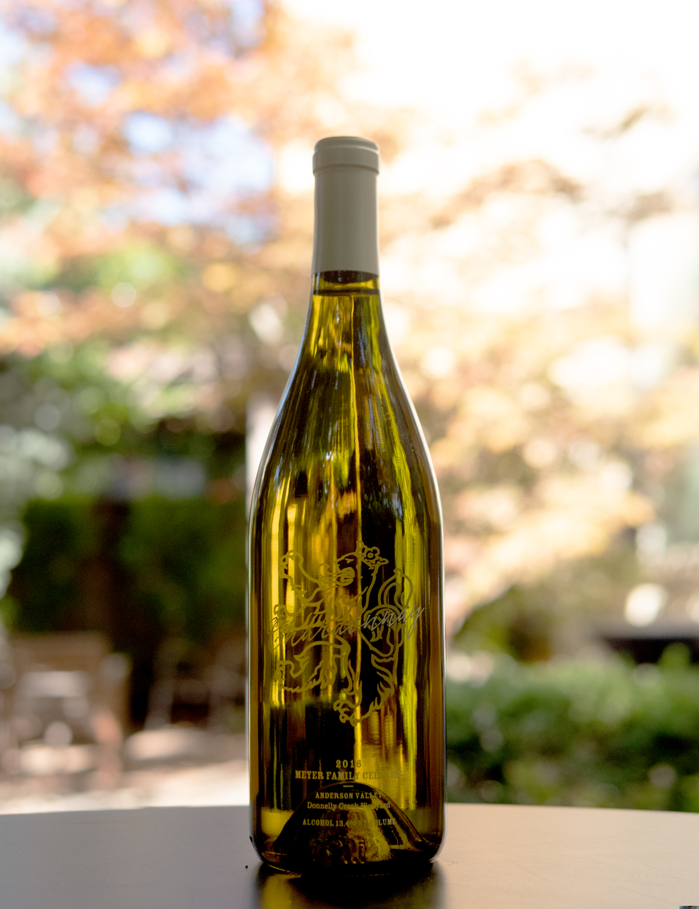 Meyer Family Cellars 2016 'Donnelly Creek Vineyard' Anderson Valley Chardonnay 750ml Wine Bottle