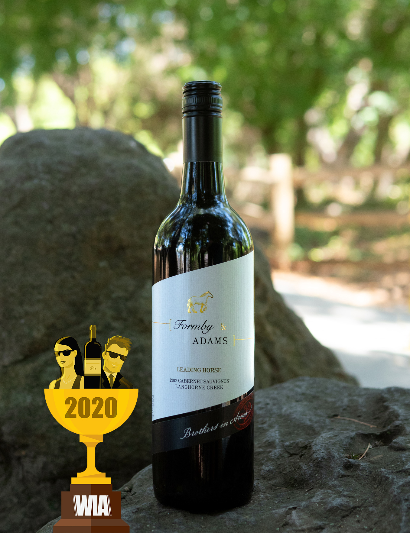 Brothers in Arms 2012 'Formby & Adams' Leading Horse Cabernet Sauvignon 750ml Wine Bottle