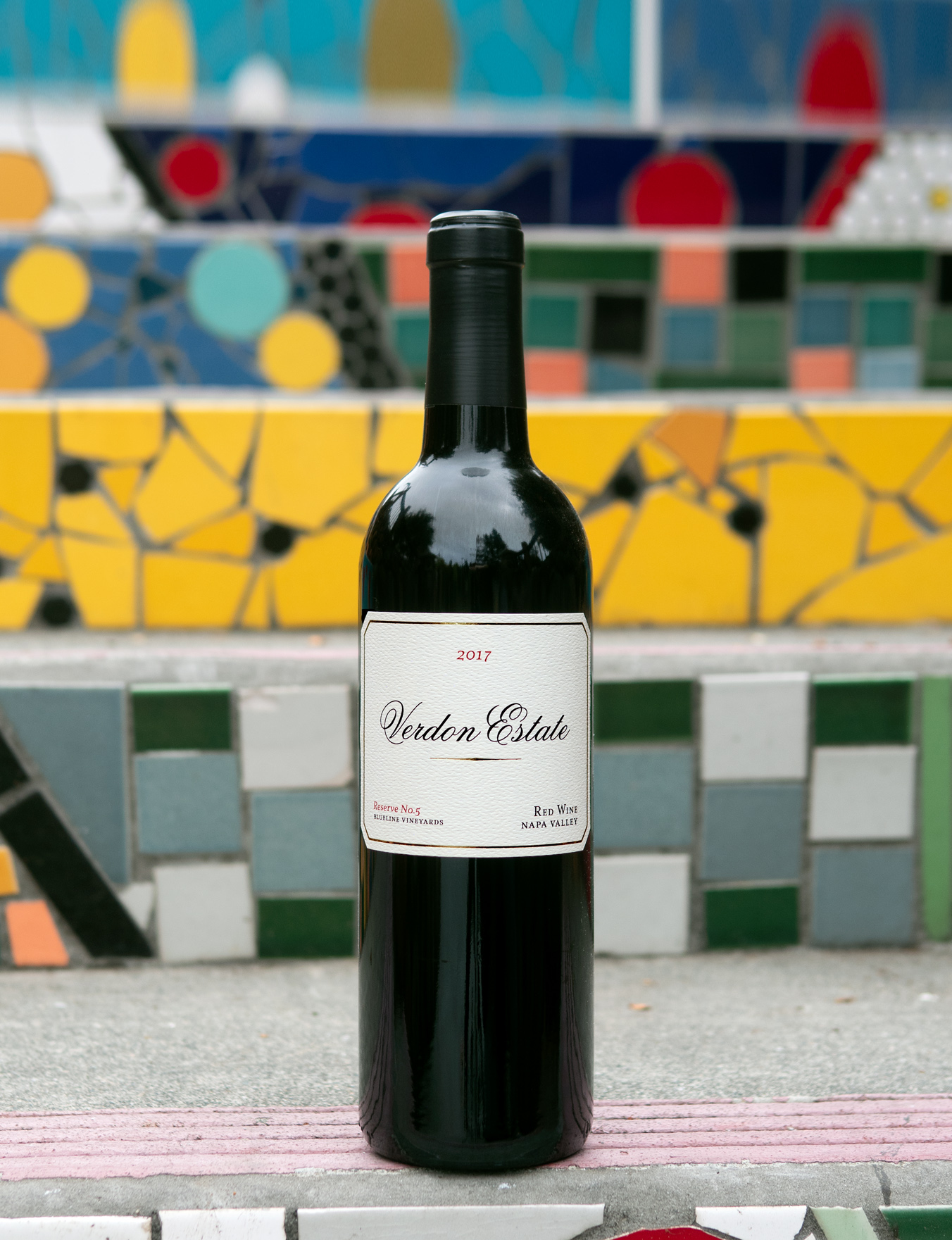 Verdon Estate 2017 'Reserve No. 5' Blueline Vineyards Napa Valley Cabernet Blend 750ml Wine Bottle