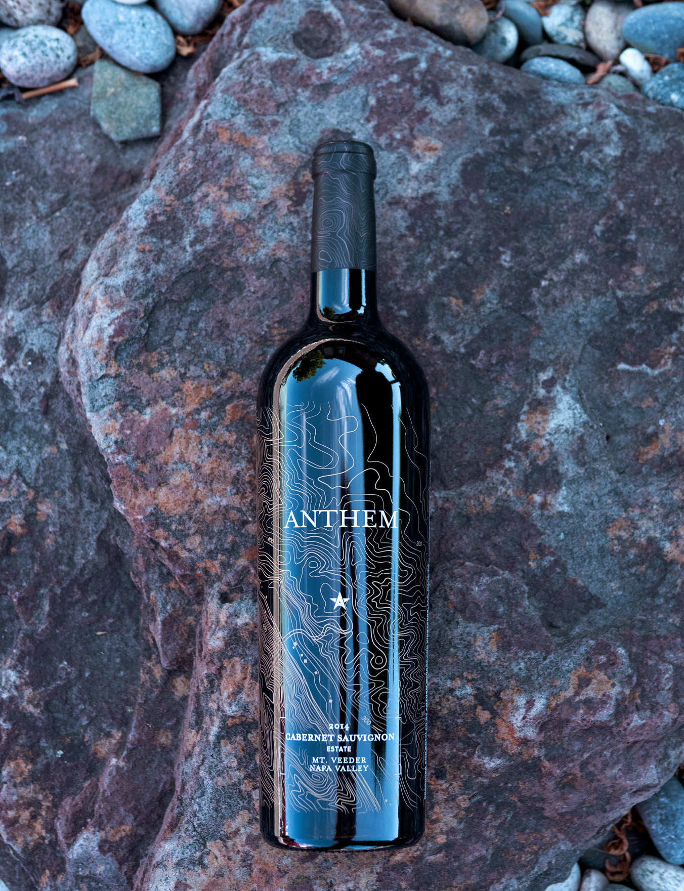 Anthem 2014 Mt. Veeder Estate Cabernet Sauvignon 750ml Wine Bottle