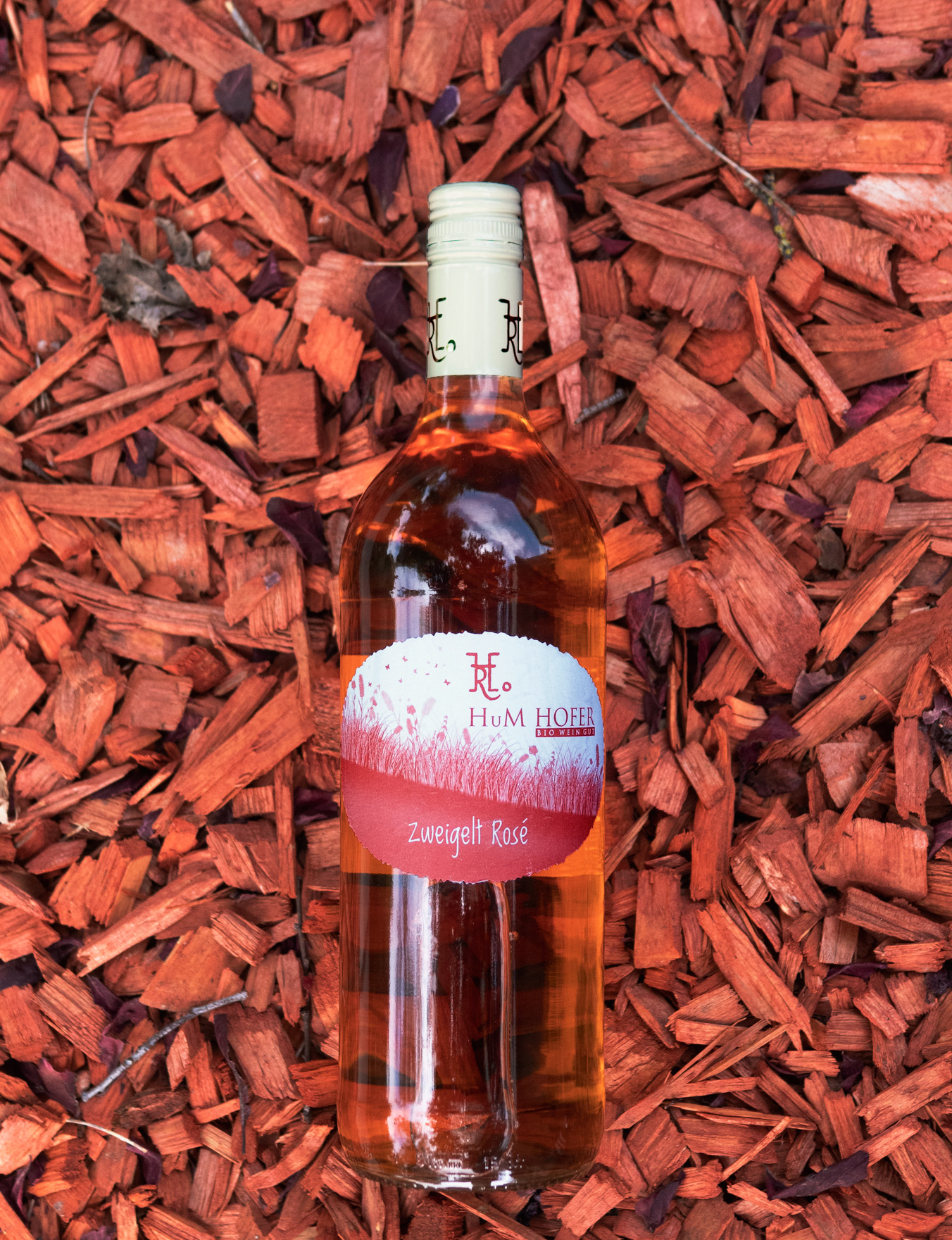 HuM Hofer 2017 Weinland Zweigelt Rosé 1 Liter 750ml Wine Bottle