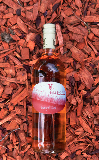 HuM Hofer 2017 Weinland Zweigelt Rosé 1 Liter 750ml Wine Bottle