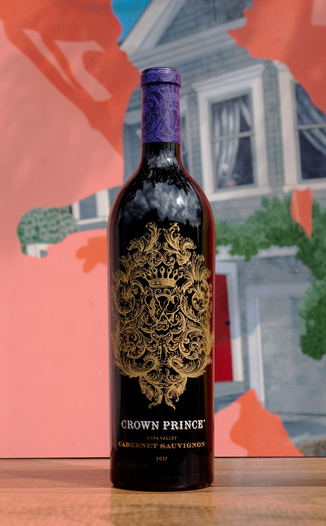 Grand Napa 2017 'Crown Prince' Napa Valley Cabernet Sauvignon 750ml Wine Bottle