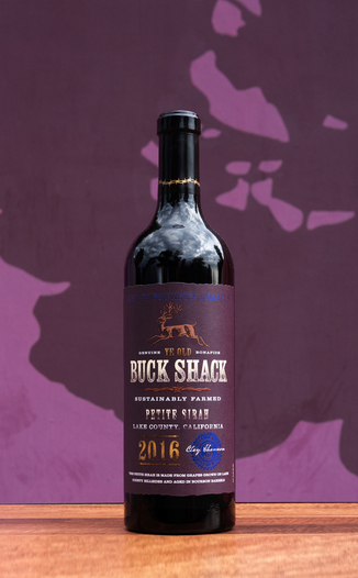 Shannon Family 2016 'Buck Shack' Bourbon Barrel Aged Petite Sirah 750ml Wine Bottle