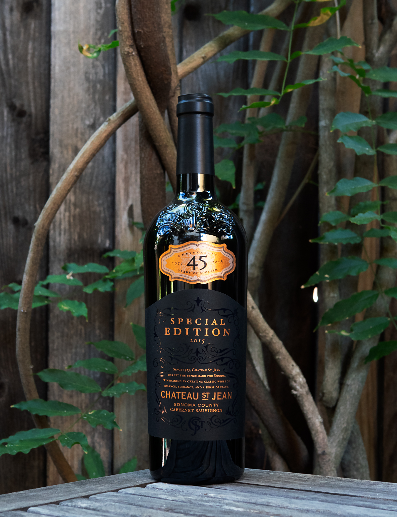 Chateau St. Jean 2015 Special Edition 45th Anniversary Reserve Cabernet Sauvignon 750ml Wine Bottle