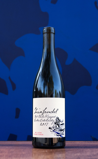 Wilson Foreigner 2017 Del Barba Vineyard Contra Costa Zinfandel 750ml Wine Bottle