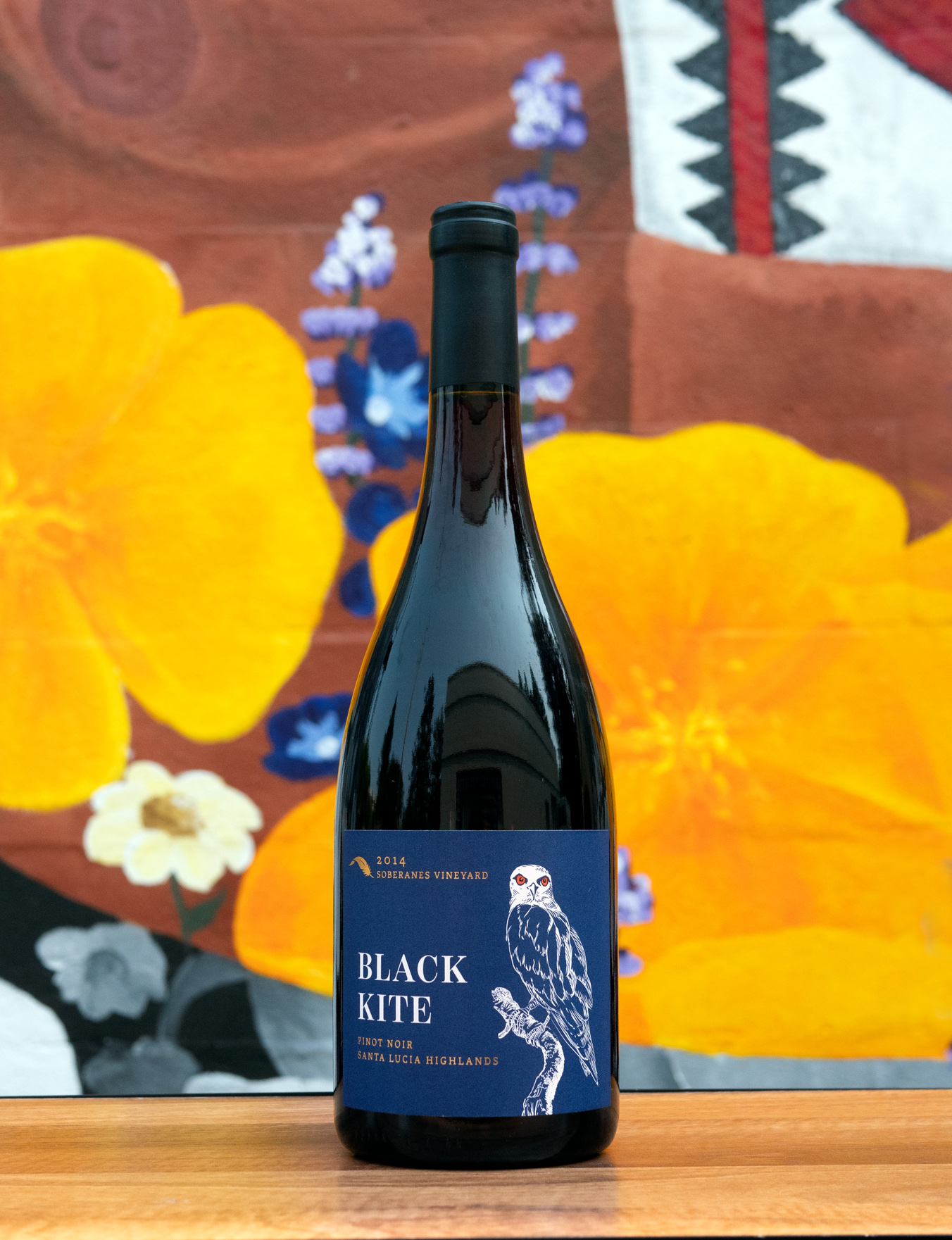 Black Kite Cellars 2014 Sobranes Vineyard SLH Pinot Noir 750ml Wine Bottle