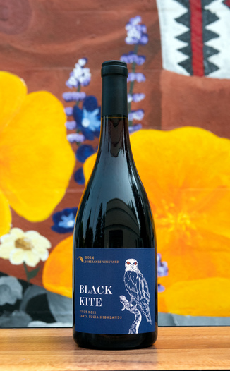 Black Kite Cellars 2014 Sobranes Vineyard SLH Pinot Noir 750ml Wine Bottle