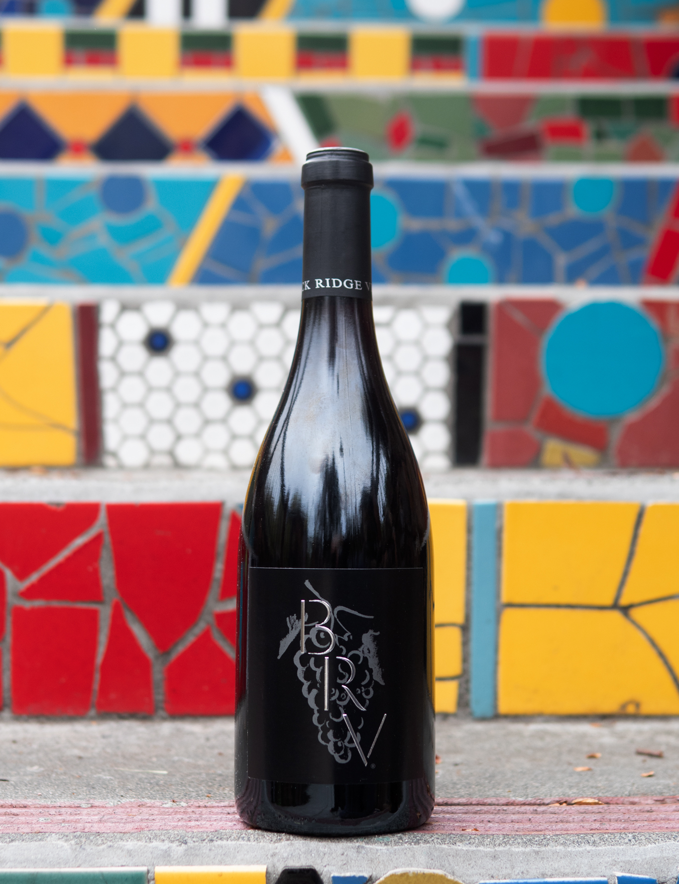 Black Ridge Vineyards 2015 Santa Cruz Mountains Estate Pinot Noir 750ml Wine Bottle