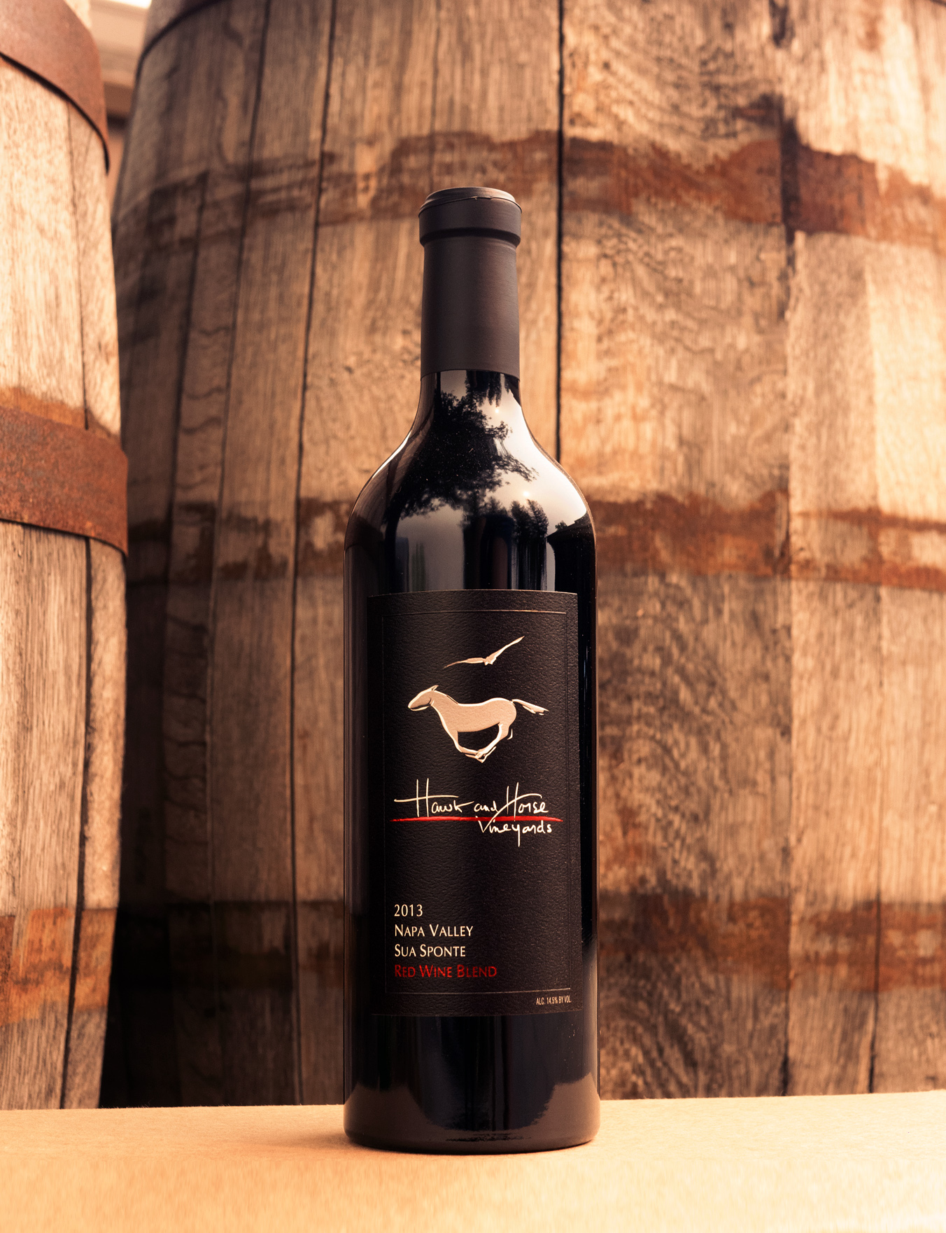 Hawk and Horse Vineyards 2013 'Sua Sponte' Napa Valley Proprietary Red 750ml Wine Bottle